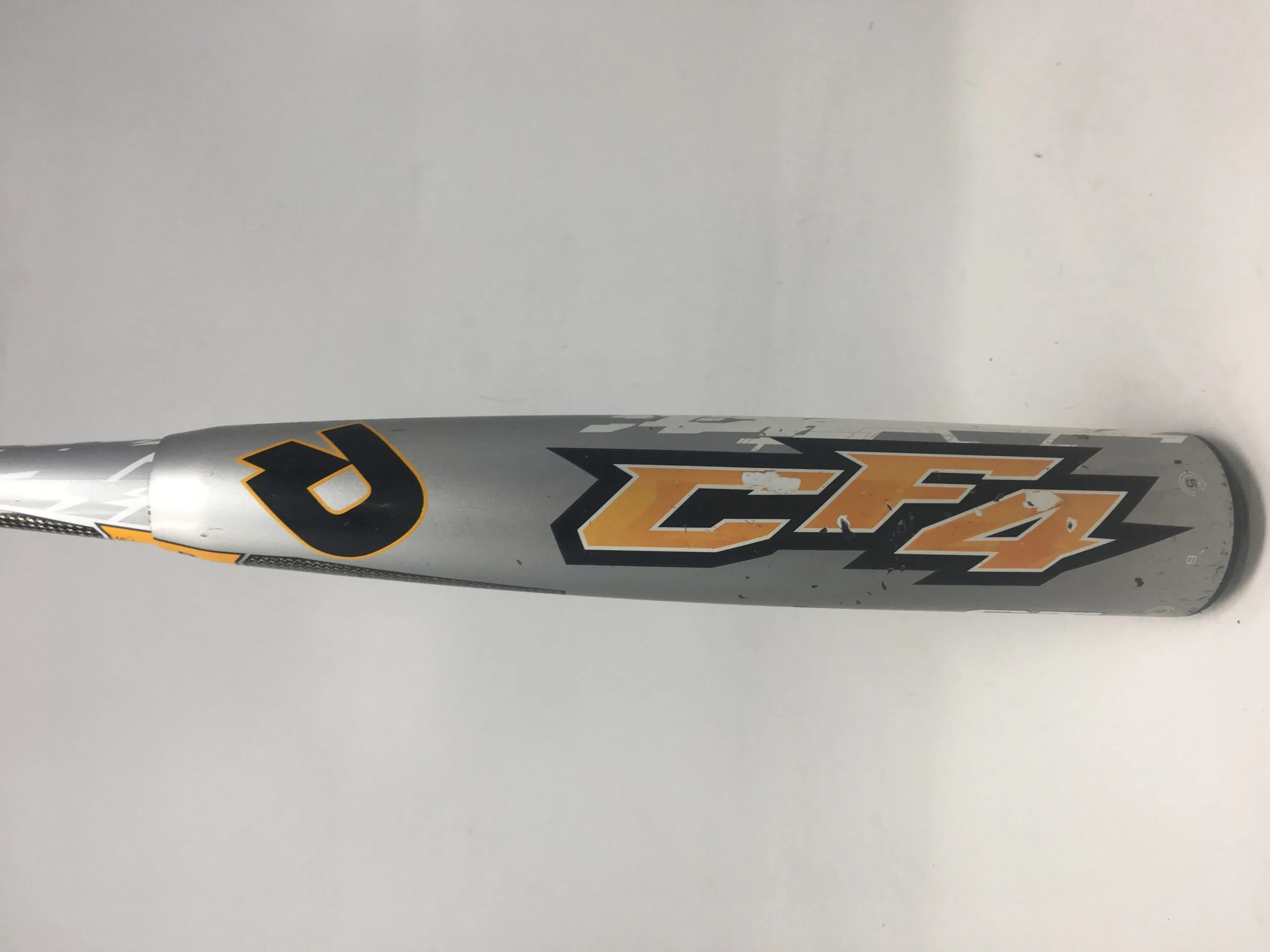 Used DeMarini CF4 30/22 CFR11 2 5/8" Senior League Baseball Bat Silver 1 Used DeMarini CF4 30/22 CFR11 2 5/8" Senior League Baseball Bat Silver