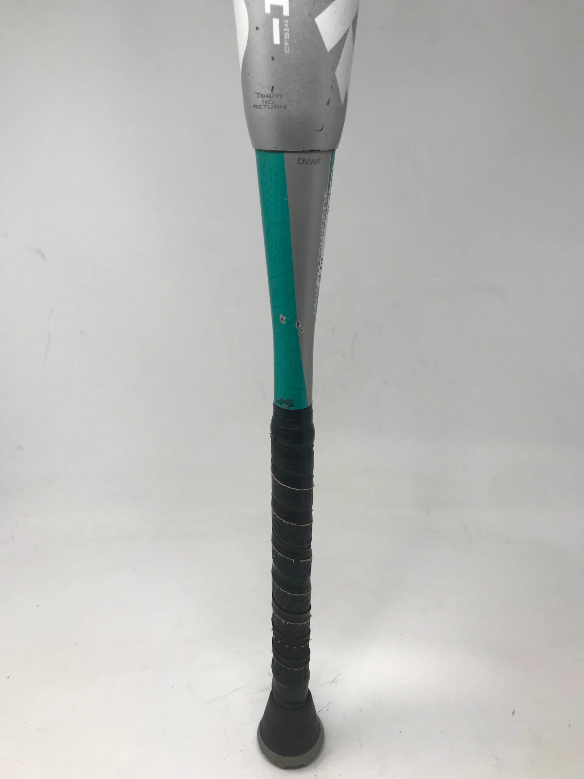 Used DeMarini CF6 Sprite 32/21 CFS14 Fastpitch Softball Bat Silver Blue 3 Used DeMarini CF6 Sprite 32/21 CFS14 Fastpitch Softball Bat Silver Blue - Image 3