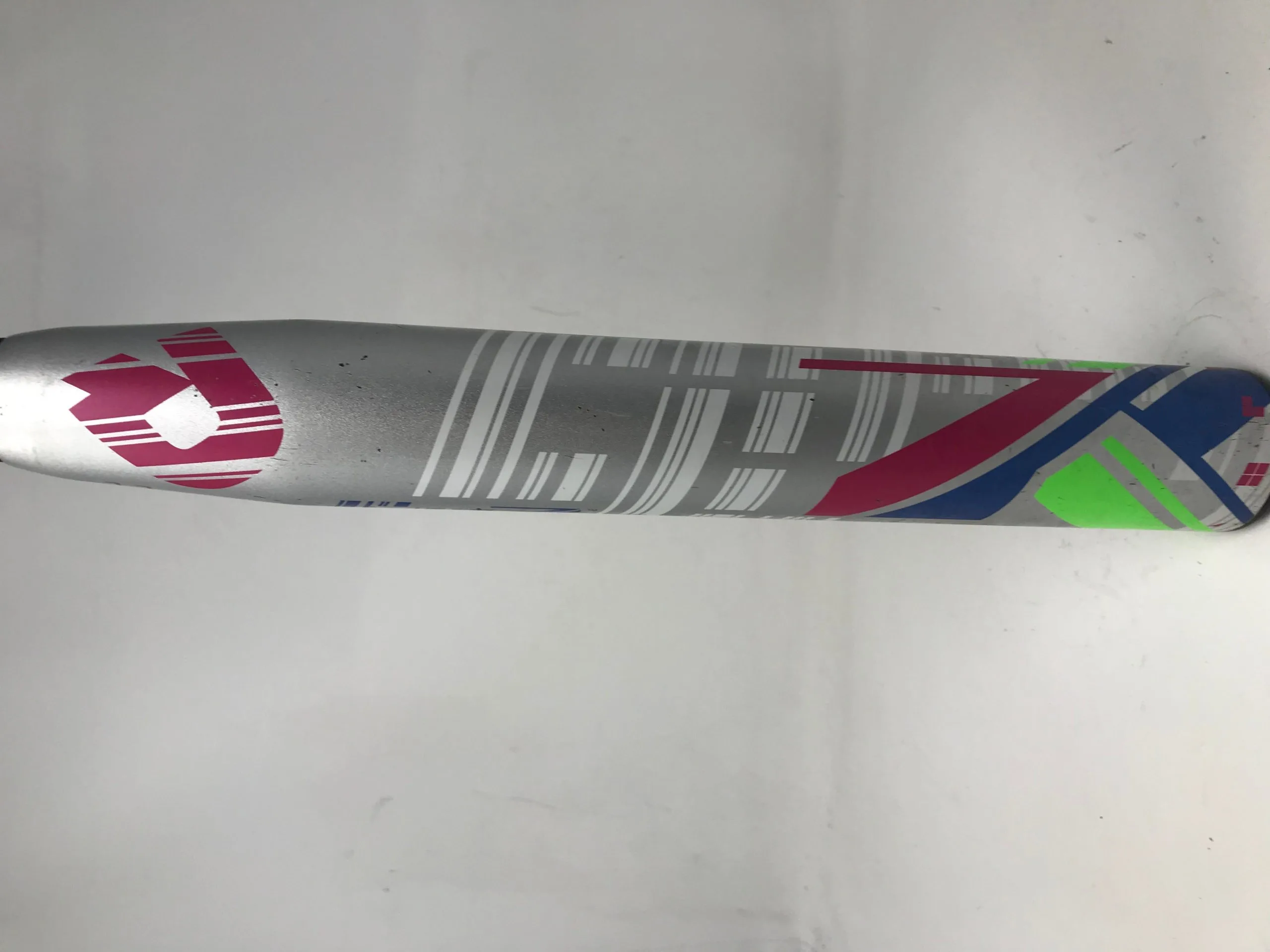 Used DeMarini CF7 CFS15 31/20 Fastpitch Softball Bat 2 1/4" Silver/Pink/Blue 1 Used DeMarini CF7 CFS15 31/20 Fastpitch Softball Bat 2 1/4" Silver/Pink/Blue