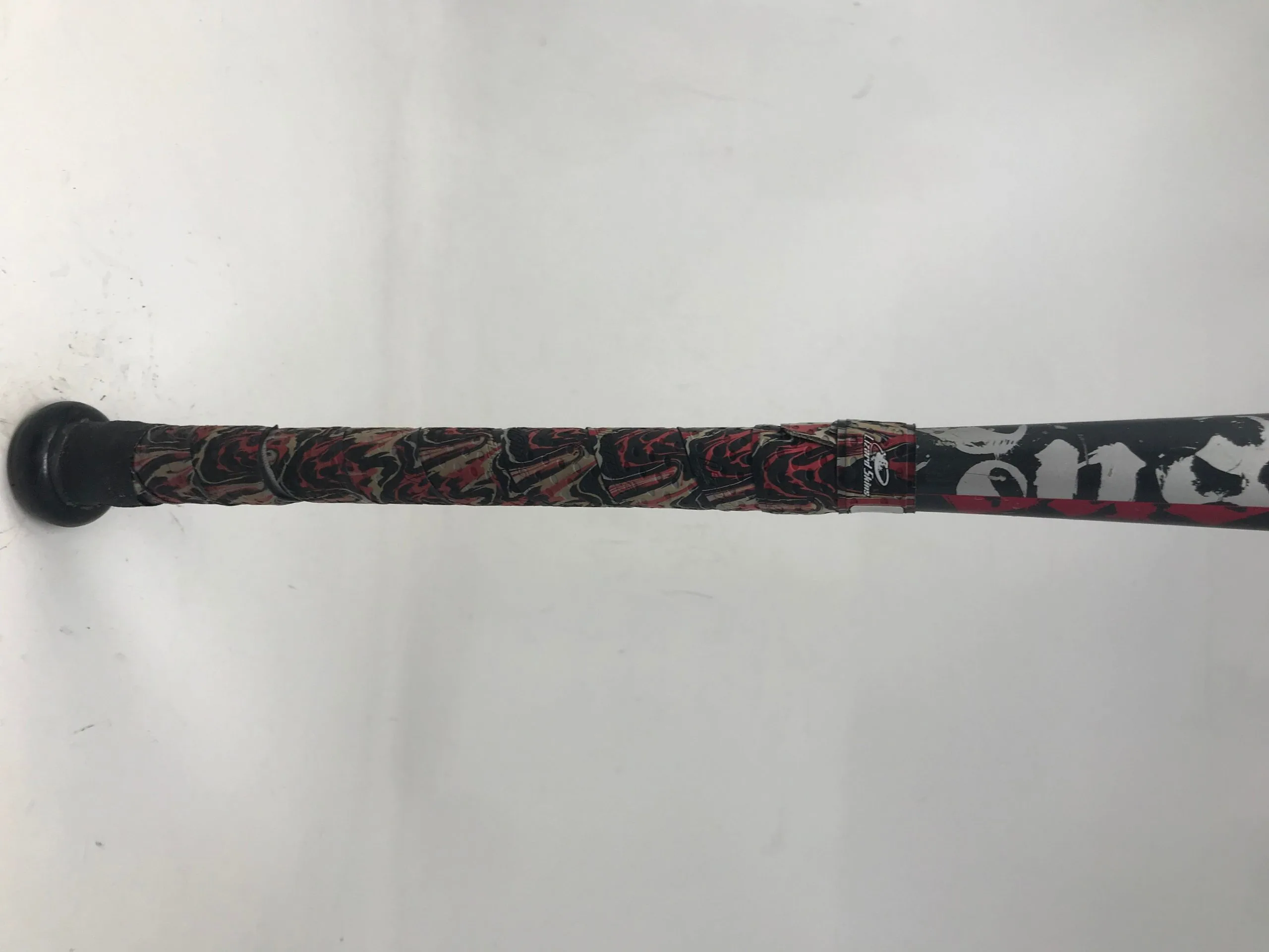 Used DeMarini Insane INC14 33/30 BBCOR Baseball Bat 2 5/8" Gray/Silver/Red 3 Used DeMarini Insane INC14 33/30 BBCOR Baseball Bat 2 5/8" Gray/Silver/Red - Image 3