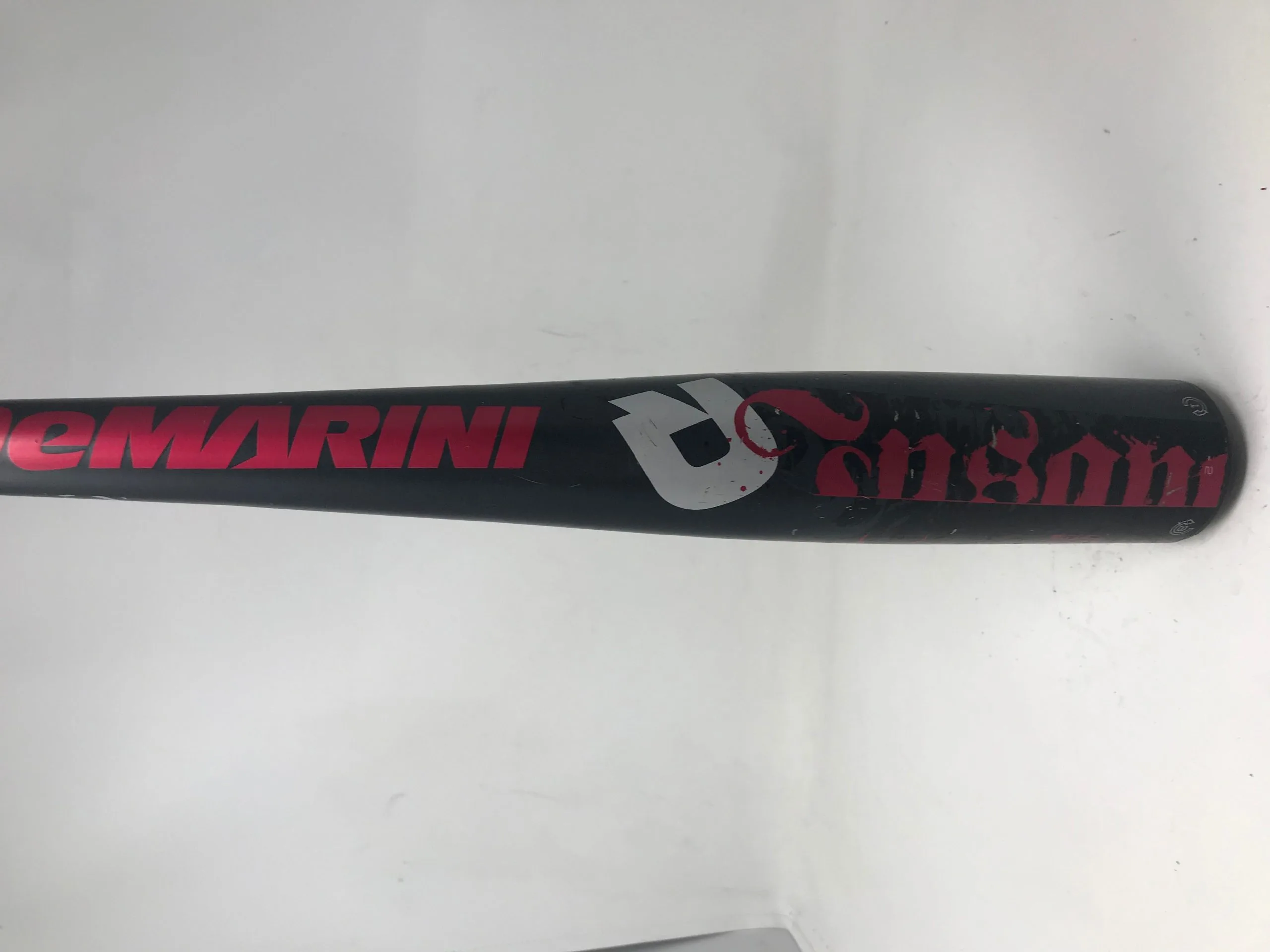 Used DeMarini Insane INC14 32/29 BBCOR Baseball Bat 2 5/8" Gray/Silver/Red 1 Used DeMarini Insane INC14 32/29 BBCOR Baseball Bat 2 5/8" Gray/Silver/Red