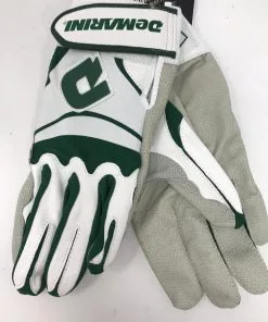 New DeMarini Insane Batting Gloves Green/White Men's Adult X-Large