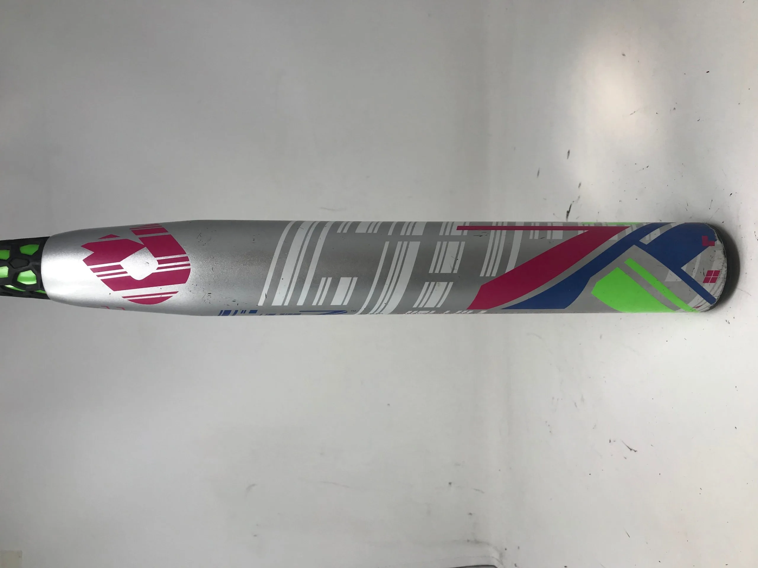 Used DeMarini CF7 CFS15 30/19 Fastpitch Softball Bat 2 1/4" Silver/Pink/Blue 1 Used DeMarini CF7 CFS15 30/19 Fastpitch Softball Bat 2 1/4" Silver/Pink/Blue