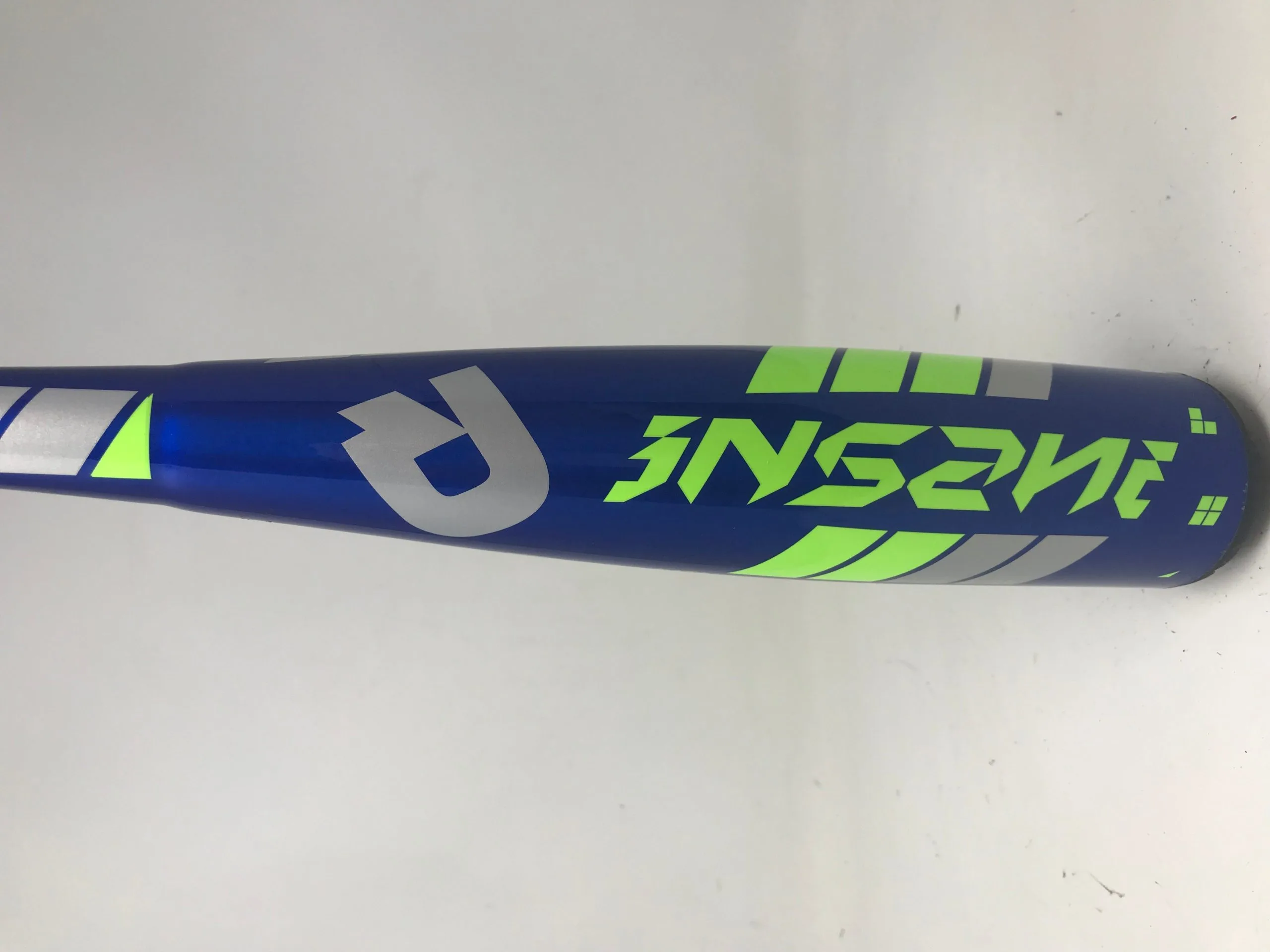 Used Demo DeMarini Insane INZ16 29/19 Senior League Baseball Bat 2 3/4 Blue 2016 1 Used Demo DeMarini Insane INZ16 29/19 Senior League Baseball Bat 2 3/4 Blue 2016