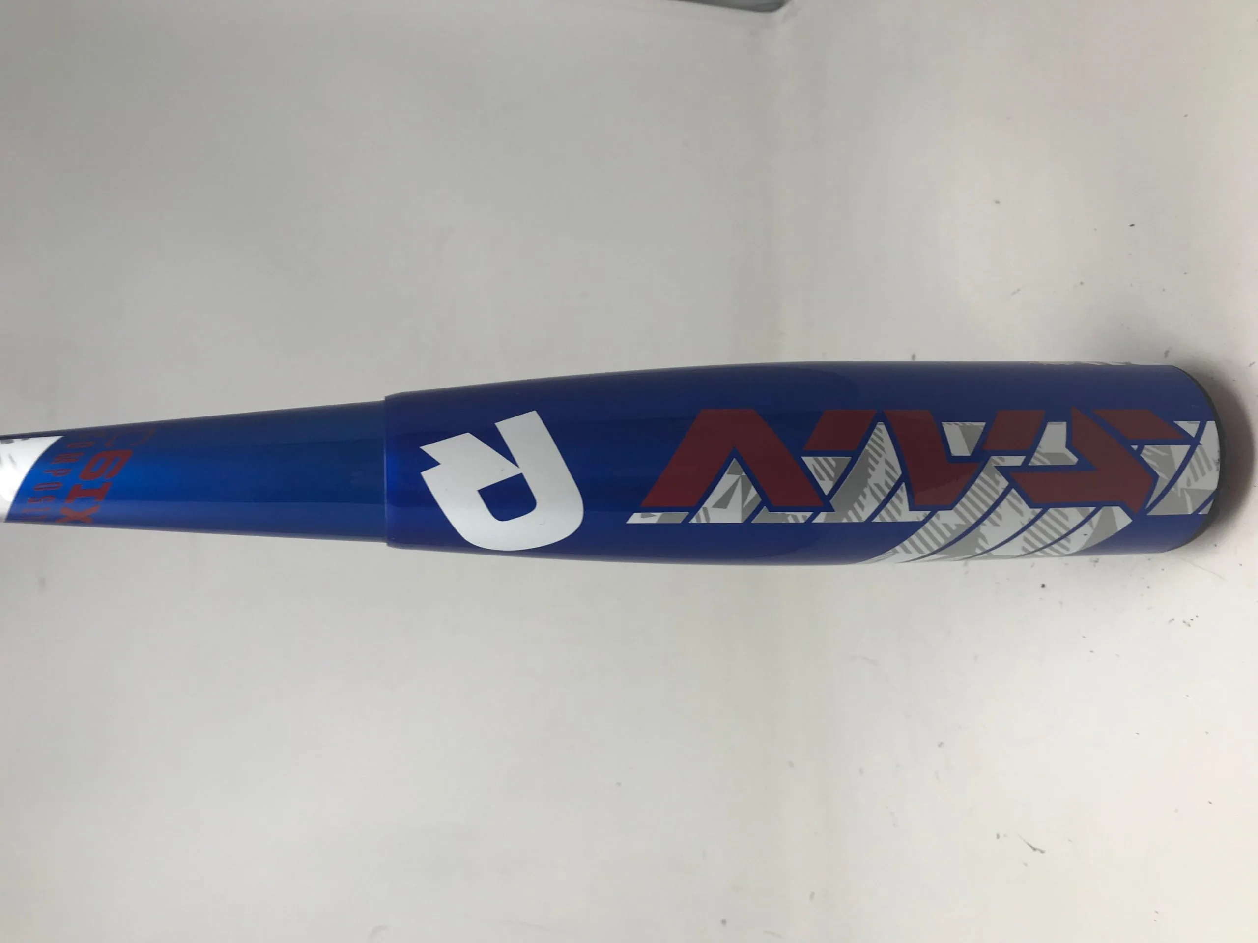 Used Demo DeMarini Vexxum VXY16 28/17.5 Senior League Baseball Bat 2 5/8 Blu/Rd 1 Used Demo DeMarini Vexxum VXY16 28/17.5 Senior League Baseball Bat 2 5/8 Blu/Rd