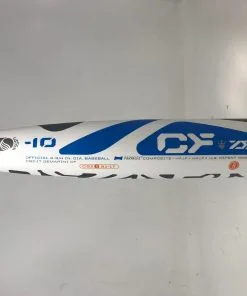 Used1 RETOOLED! DeMarini Zen Zero White CBZR-17 31/21 Senior Baseball Bat 2 3/4"