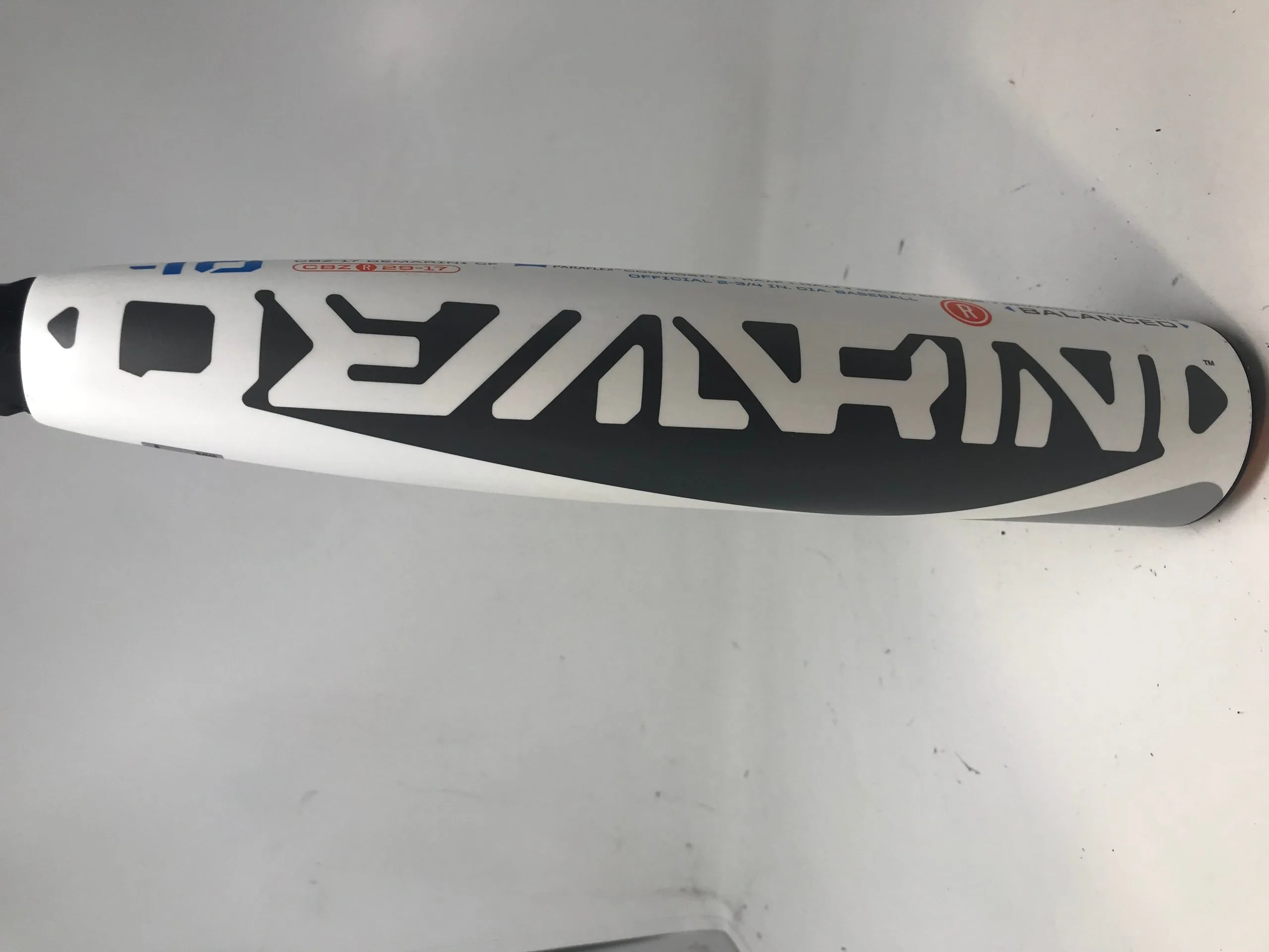 Used1 RETOOLED! DeMarini Zen Zero White CBZR-17 29/19 Senior Baseball Bat 2 3/4" 3 Used1 RETOOLED! DeMarini Zen Zero White CBZR-17 29/19 Senior Baseball Bat 2 3/4" - Image 3