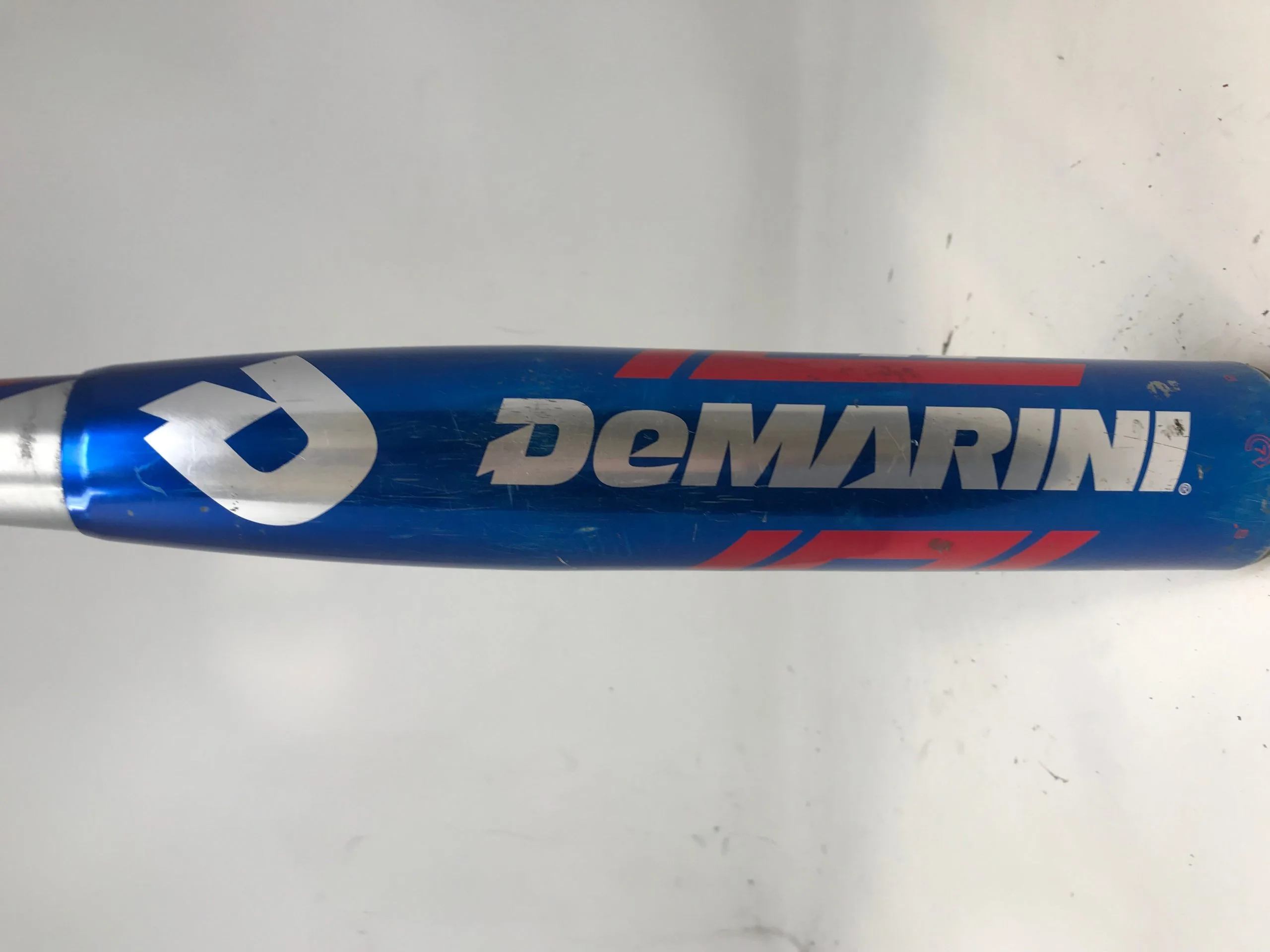 Used DeMarini M2M M2C13 33/30 BESR Baseball Bat 2 5/8 Silver/Blue 2 Used DeMarini M2M M2C13 33/30 BESR Baseball Bat 2 5/8 Silver/Blue - Image 2