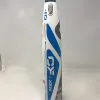 Used RETOOLED DeMarini Zen Zero White CBZR-17 30/20 Senior Baseball Bat 2 3/4