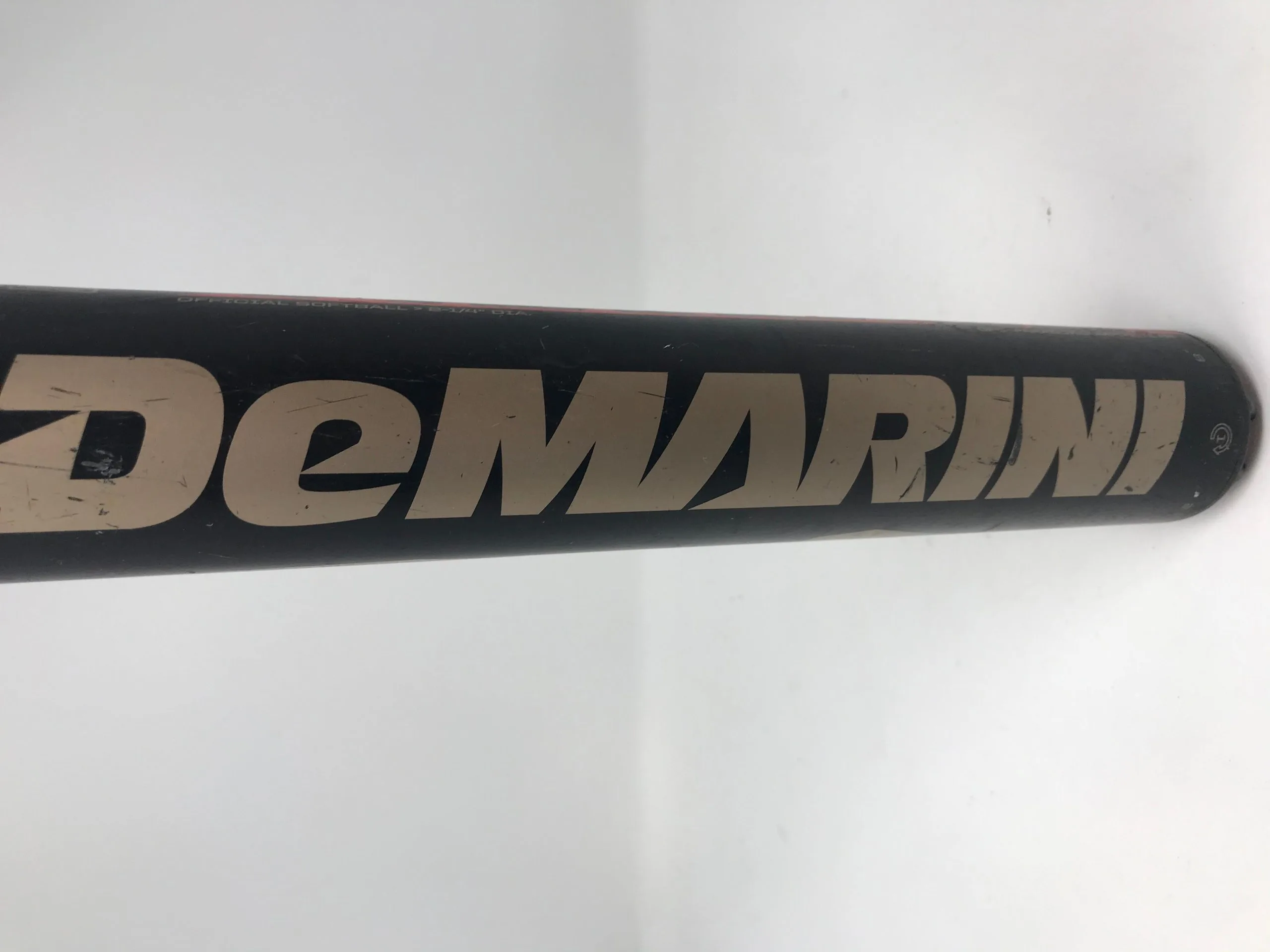 Used DeMarini CF6 CFF14 32/23 Fastpitch Softball Bat 2 1/4" Black/Gold/Red 2014 2 Used DeMarini CF6 CFF14 32/23 Fastpitch Softball Bat 2 1/4" Black/Gold/Red 2014 - Image 2