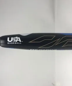 Used:. DeMarini CF Zen UFX-19 31/21 USA Baseball Bat 2 5/8" Black/Blue