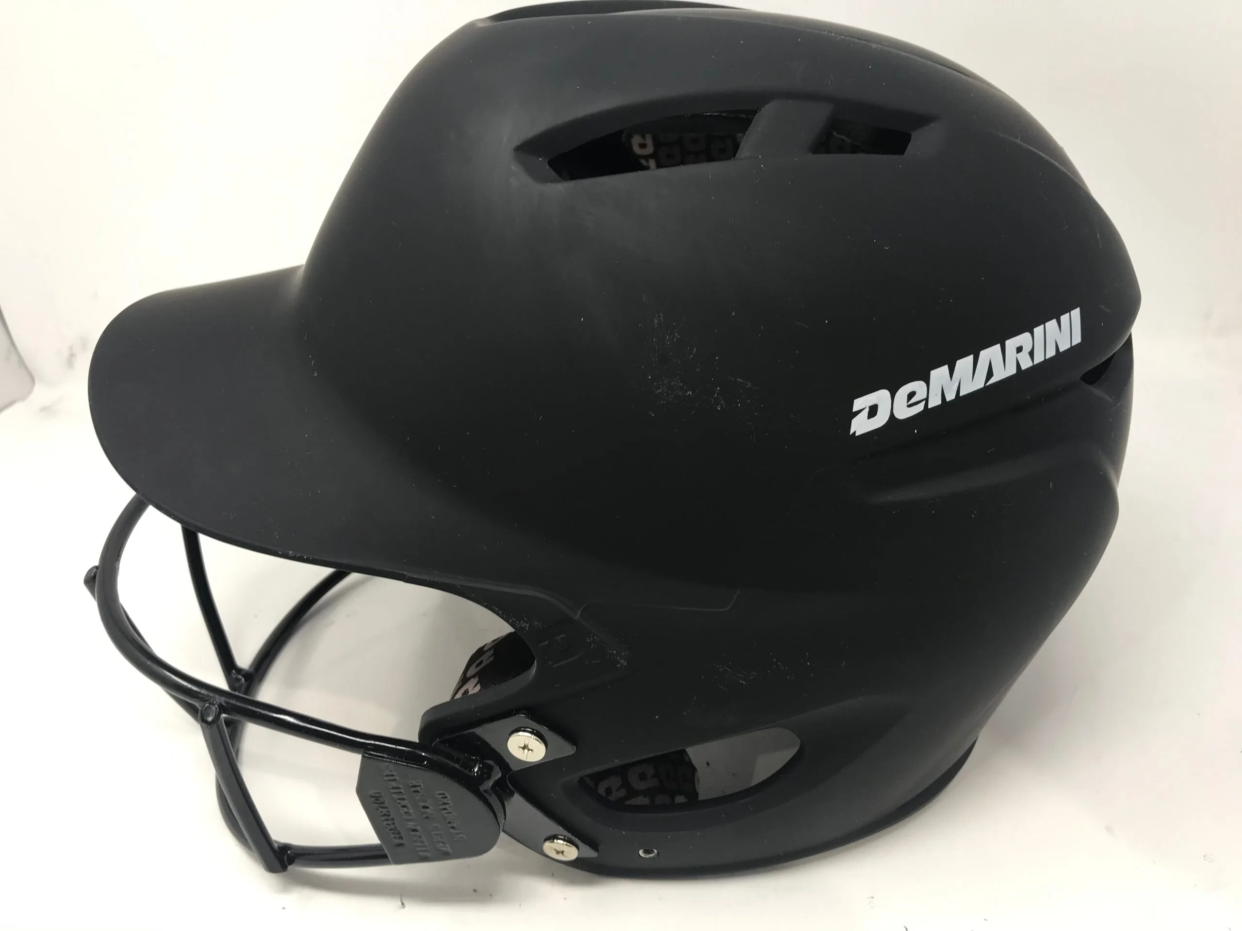 New Other DeMarini Paradox Batting Helmet Softball Protective Mask, Black, Lg/XL 1 New Other DeMarini Paradox Batting Helmet Softball Protective Mask, Black, Lg/XL