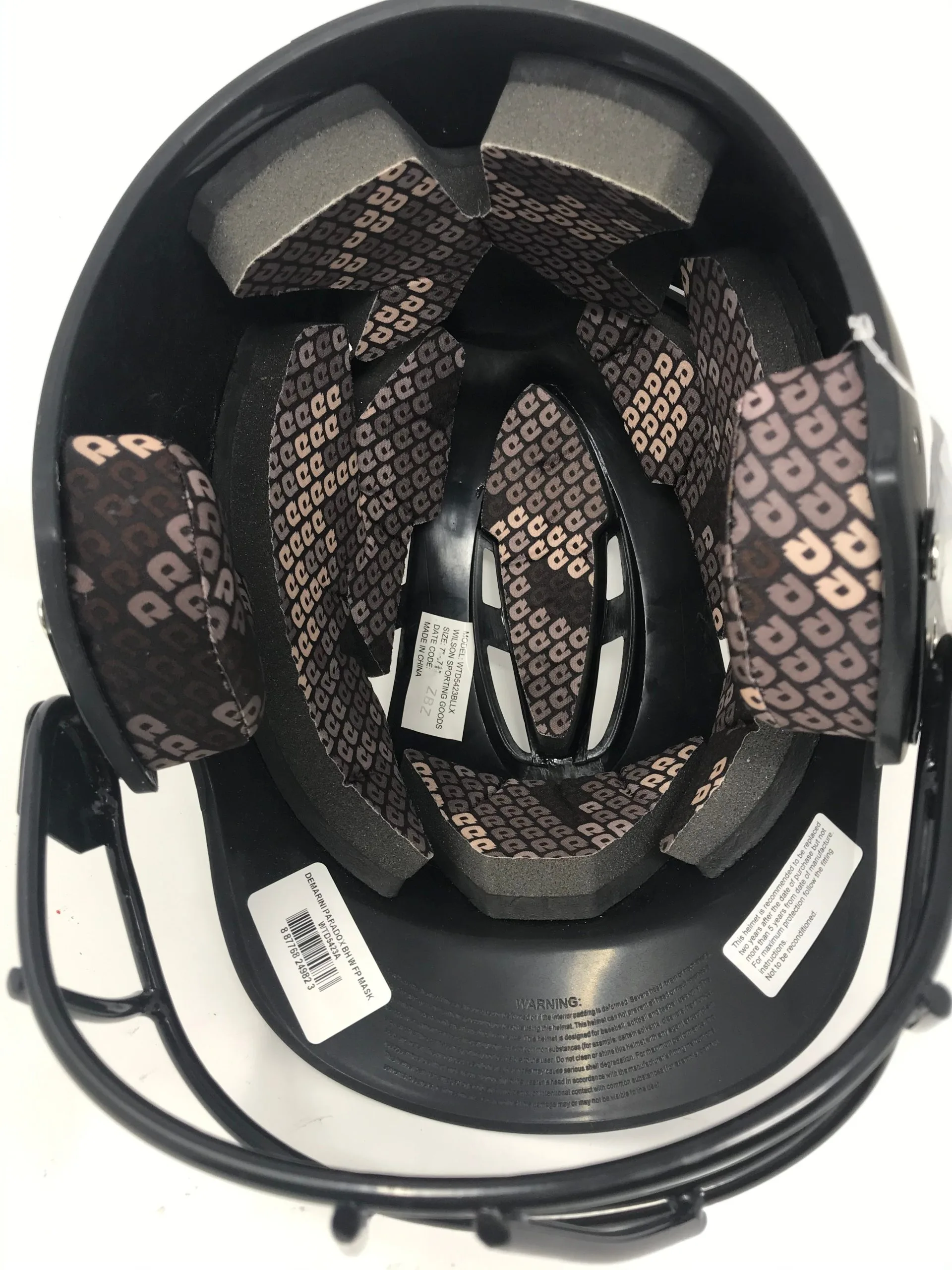 New Other DeMarini Paradox Batting Helmet Softball Protective Mask, Black, Lg/XL 5 New Other DeMarini Paradox Batting Helmet Softball Protective Mask, Black, Lg/XL - Image 5
