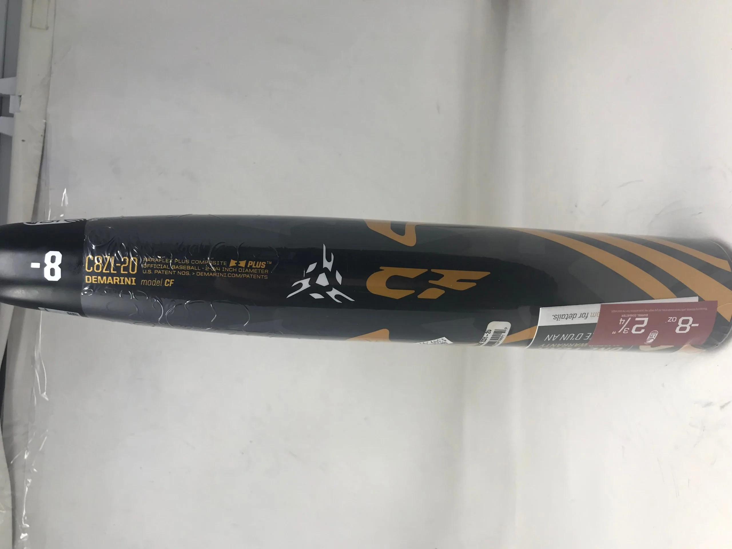 New DeMarini 2020 CF Zen (-8) Senior League 2 3/4" Baseball Bat 2 New DeMarini 2020 CF Zen (-8) Senior League 2 3/4" Baseball Bat - Image 2