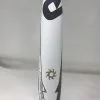 Used DeMarini VBC-19 31/28 Voodoo BBCOR Baseball Bat 2 5/8" 2019 White/Blk
