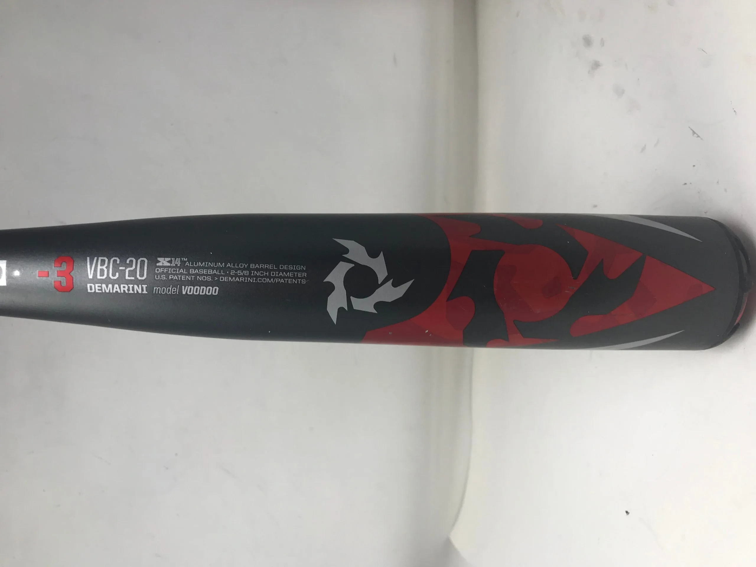 Used DeMarini Voodoo Balanced 2020 BBCOR Baseball Bat 2 5/8 30/27 2 Used DeMarini Voodoo Balanced 2020 BBCOR Baseball Bat 2 5/8 30/27 - Image 2