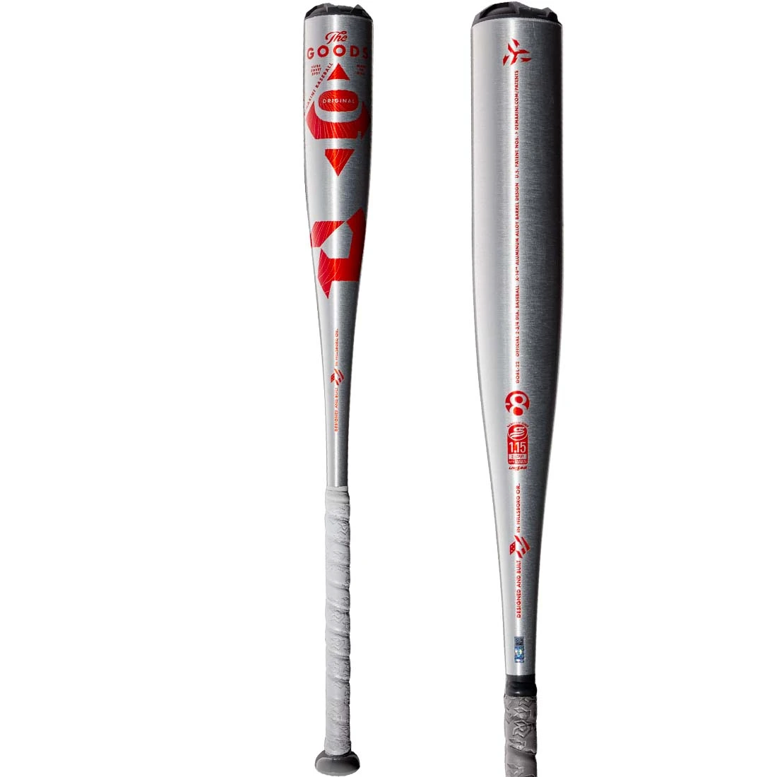 2022 DeMarini The Goods One Piece (-8) USSSA Baseball Bat: WTDXGO8-22 1 2022 DeMarini The Goods One Piece (-8) USSSA Baseball Bat: WTDXGO8-22