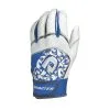 New DeMarini Shatter Batting Gloves Royal/White Adult Small