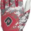 New DeMarini Digi Camo II Adult Batting Gloves Red/Camo XX-Large