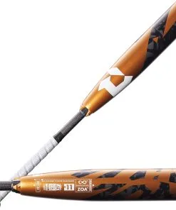 New 2023 DeMarini ZOA (-11) USSSA Junior Big Barrel Baseball Bat 2 ¾" Gold