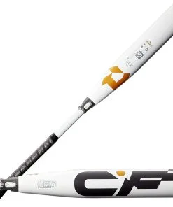 New DeMarini 2022 CF USSSA Youth Baseball Bat -5 2 Piece Composite Wht/Brn