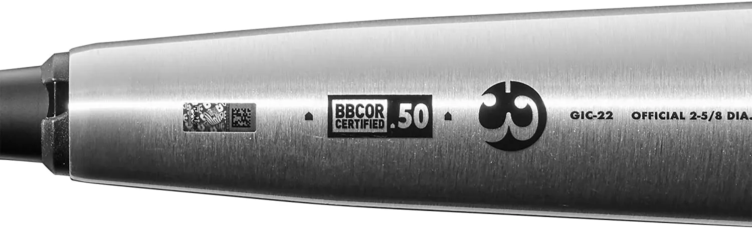 New DeMarini 2022 The Goods (-3) BBCOR Baseball Bat 2 5/8" Silver/Black 2 New DeMarini 2022 The Goods (-3) BBCOR Baseball Bat 2 5/8" Silver/Black - Image 2