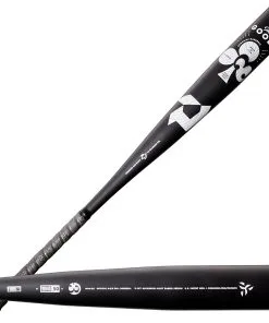 New DeMarini 2022 The Goods One Piece (-3) BBCOR Baseball Bat Black/White