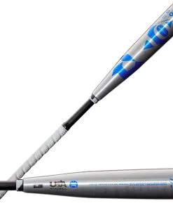 New 2022 DeMarini The Goods (-9) USA Baseball Bat Silver/Blue 2 5/8"