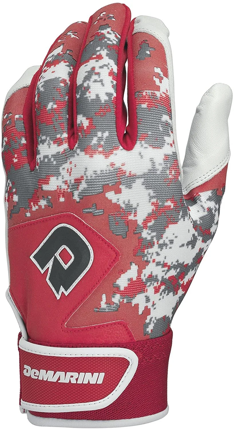 New Other DeMarini Digi Camo II Youth Batting Gloves Red/Camo Small 1 New Other DeMarini Digi Camo II Youth Batting Gloves Red/Camo Small