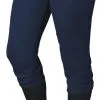 New DeMarini Girl's Sleek Pull Up Pant Softball Large Navy Drawcord
