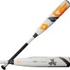 New Demarini CF (-10) USSSA Baseball Bat- 2 3/4" Barrel White/Orange