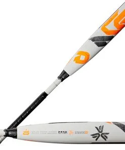 New Demarini CF (-10) USSSA Baseball Bat- 2 3/4" Barrel White/Orange
