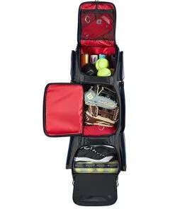 DeMarini Special Ops Front Line Wheeled Roller Bag: WB57109 -Baseball Shop InsideViewofFrontLIneRollerWB57109