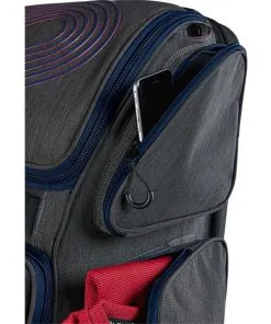 DeMarini Special Ops Front Line Wheeled Roller Bag: WB57109 -Baseball Shop SidePocketView