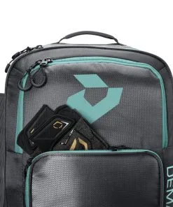 2022 DeMarini Spectre Baseball And Softball Backpack: WB57176 48 2022 DeMarini Spectre Baseball And Softball Backpack: WB57176 -Baseball Shop WB5717602 5 Spectre Backpack Grey Mint.png.cq5dam.web .1200.1200