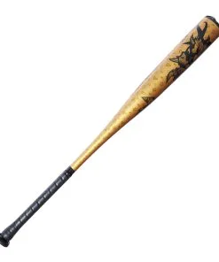 2023 DeMarini Voodoo One Gold BBCOR (-3) Baseball Bat: WBD2352010 -Baseball Shop WBD2352010 1 DeMarini Voodoo One GD.png.cq5dam.web .1200.1200