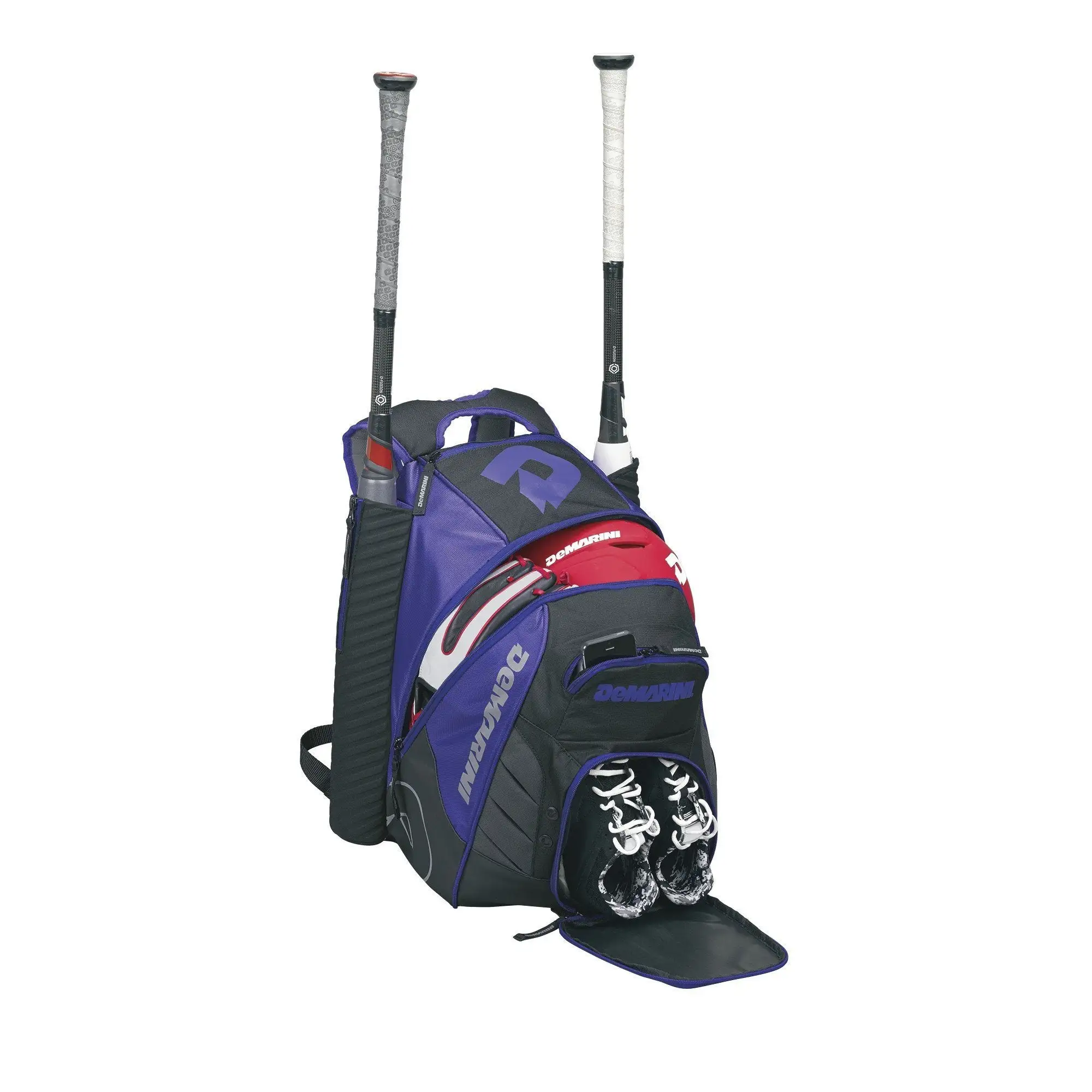 DeMarini VooDoo Rebirth Equipment Backpack (Multiple Colors): WTD9105 8 DeMarini VooDoo Rebirth Equipment Backpack (Multiple Colors): WTD9105 - Image 8