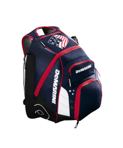 DeMarini VooDoo Rebirth Equipment Backpack (Multiple Colors): WTD9105 35 DeMarini VooDoo Rebirth Equipment Backpack (Multiple Colors): WTD9105 -Baseball Shop WTD9105US Voodoo Rebirth Backpack Blue Red White Hero