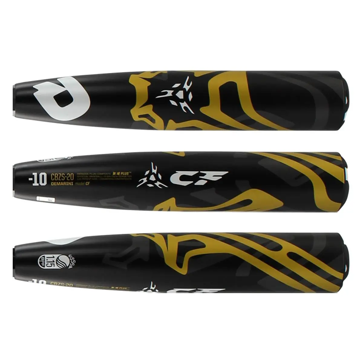 New Demo DeMarini 2020 CF Zen (-10) 30/20 Senior League 2 3/4" Baseball Bat 2 New Demo DeMarini 2020 CF Zen (-10) 30/20 Senior League 2 3/4" Baseball Bat - Image 2