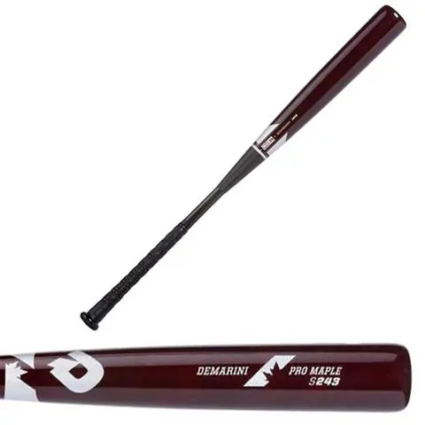 New Other DeMarini Pro 243 Maple Wood Baseball Bat 31/28 Half Wood Half Comp 1 New Other DeMarini Pro 243 Maple Wood Baseball Bat 31/28 Half Wood Half Comp