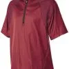 New Demarini Mns Unhinge-D Short Sleeve Batting Practice Jacket Red/Black Medium