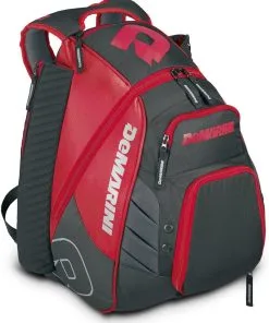 New DeMarini Voodoo Rebirth Backpack Baseball Scarlet 13" X 12" X 20.5"