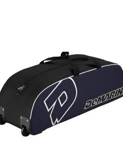 New DeMarini Youth Wheeled Bag Baseball Navy/Black 34 X 10 X 10